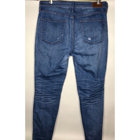Madewell 9” High Rise Skinny Denim Jeans - Picture 3 of 16